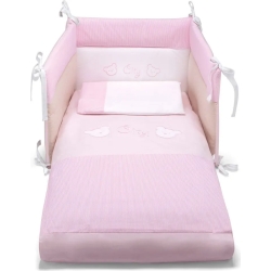 3-piece removable set for city bed - pink