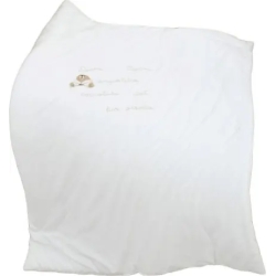 Lettino Brillante - Fleece blanket with Strass - Ivory