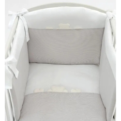 Orsetto - Removable duvet set - gray