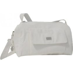 mom walking bag - white
