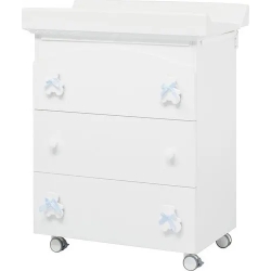 Bubu - Changing Table White Blue