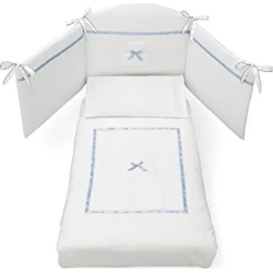 Bubu - Quilt White Blue
