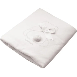 Jersey Orsetto - blanket for children color white