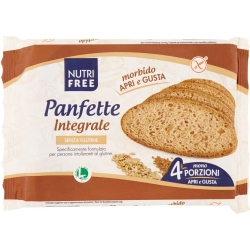 Panfette Integrale - gluten free bread slices 340 g