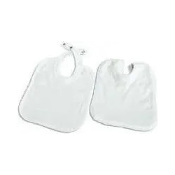 3 cotton tracheal bibs