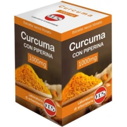 curcuma + piperine 1g - wellness supplement 30 tablets
