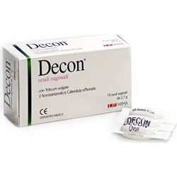 Decon - For proper intimate hygiene 10 Vaginal Ovules