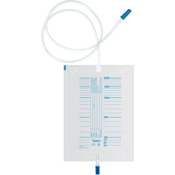30 Bags for urine collection with drain - Capacity 2 l