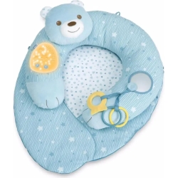 my first nest - blue pillow