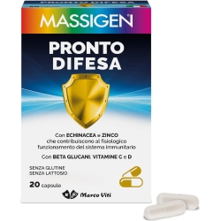 Massigen Pronto Difesa - immune support supplement 20 Capsules