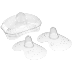 2 Nipple shields size 1