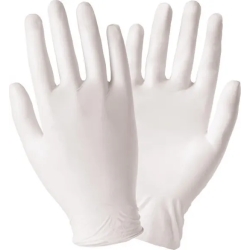 100 disposable powder-free vinyl gloves Size S