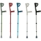 2 forearm crutches - silver