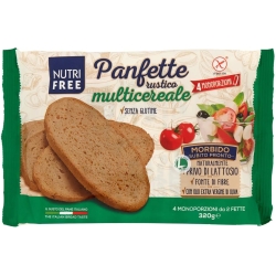 multi-grain rustic gluten-free sliced bread 320 g
