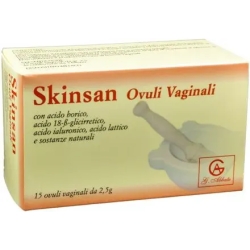 Skinsan - 15 Vaginal Ovules for bacterial flora