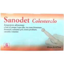Sanodet Colesterolo - Cholesterol Levels Supplement 60 capsules