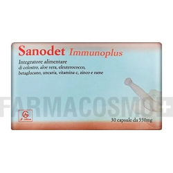 Sanodet Immunoplus - Immune System Supplement 30 capsules