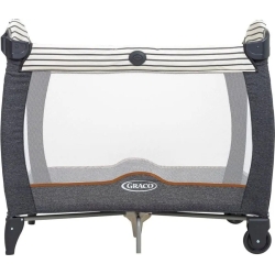 contour - travel cot - electra breton stripe