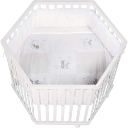 Fox & Bunny - Hexagonal box for children