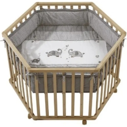 Jumbo Twins Grey - Hexagonal box for children