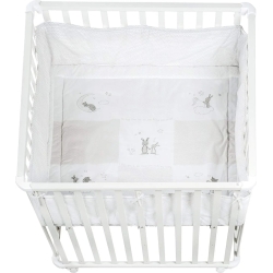 Fox & Bunny - Square box for children