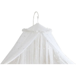 Tulip - Veil for Cot color White