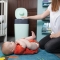 Twist & Click - White diaper container