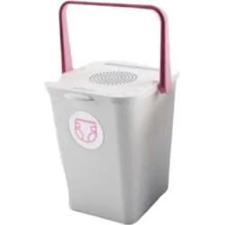 ecoplast pink diaper bin
