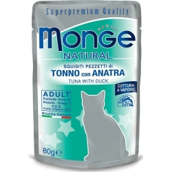 Natural Tuna / Duck - moist cat food 80 gr