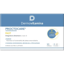 dermovitamina proctocare fast - circulation supplement 30 tablets