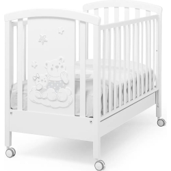 Nuvoletta - White Gray color cot