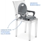 Pocket Snack - Dark Grey Booster Seat