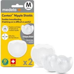 Contact - 2 nipple shields size M