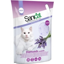 Diamonds Lavender - Silica litter 15 l