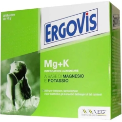 Ergovis Mg+K - Energy Supplement 20 sachets