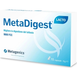 metadigest lacto - lactose digestion supplement 15 capsuless
