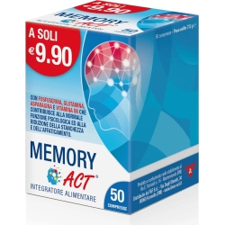 memory act - cognitive function supplement 50 tablets