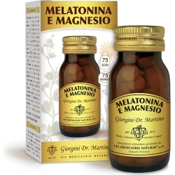 melatonina e magnesio - sleep supplement 75 lozenges