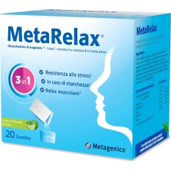 metarelax - stress and fatigue supplement 20 sachets