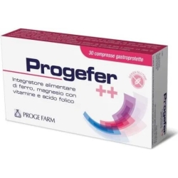 progefer - folic acid and minerals supplement 30 tablets