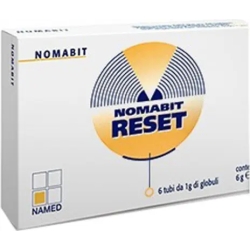 Nomabit Reset - Brain Health Supplement 6 Tubes of 1 g of granules