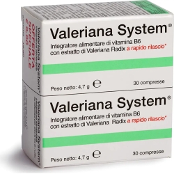 valeriana system - sleep supplement 30 tablets + 30 tablets