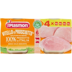 baby food veal and ham 4x80g