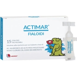 Actimar vials - saline solution 15 vials of 5 ml