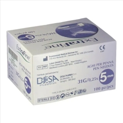 Extrafine - 100 Insulin pen needles G31 5mm