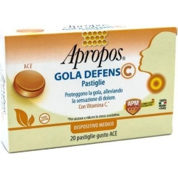 Gola Defens C - Throat health Medical Device 20 tablets