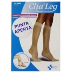 Clialeg - graduated compression stocking 70D Size 3 Black