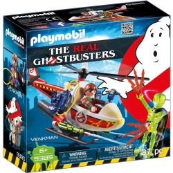 Ghostbusters - Venkman With Helicopter Playset