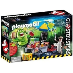 Slimer And The Carretto Of Hot Dog - Playset