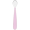 2 soft silicone spoons 6+ months - pink